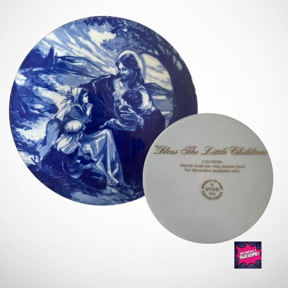 Set of 4 1991–1994 Religious Porcelain Plates - Avon Fine Collectibles - Picture 3 of 9